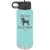 Proud Rescue Parent - Laser Engraved Stainless Steel Drinkware - 1017 -