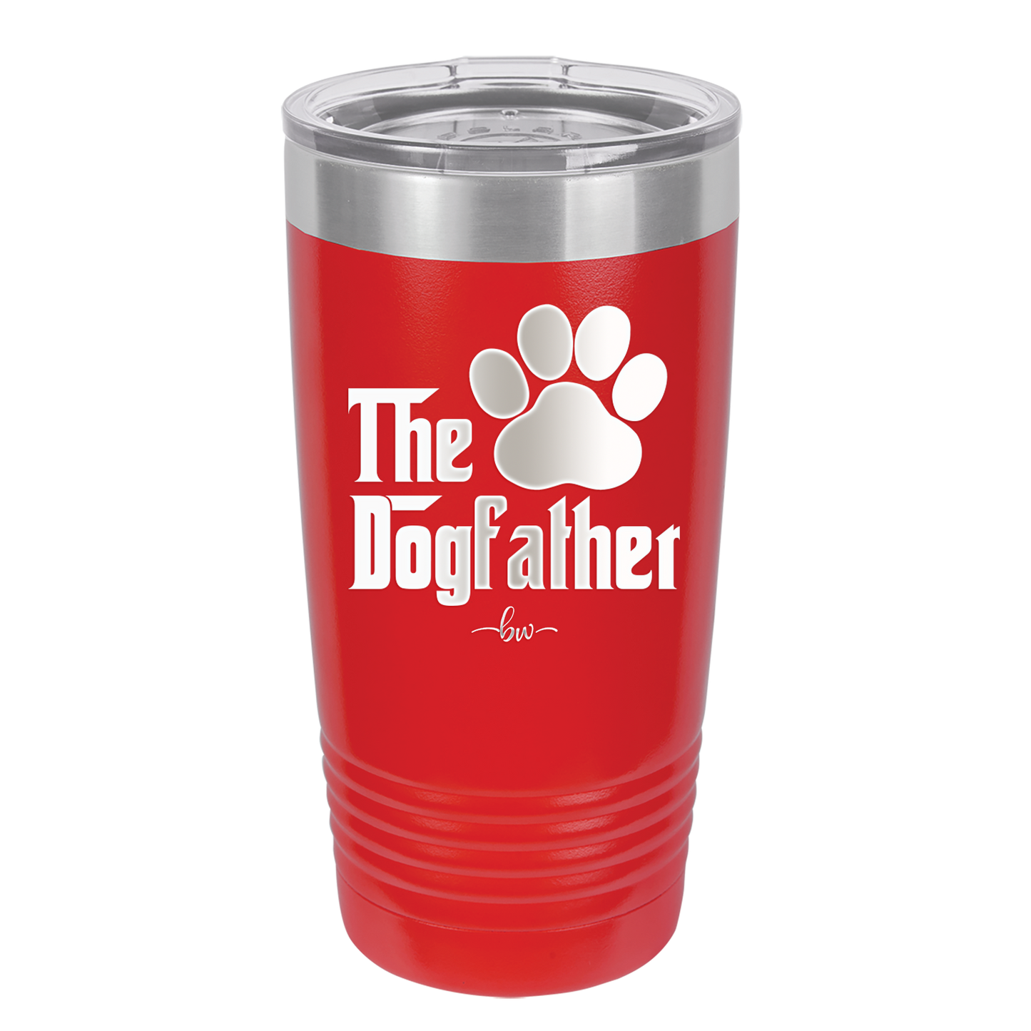 The Dogfather - Laser Engraved Stainless Steel Drinkware - 1019 -