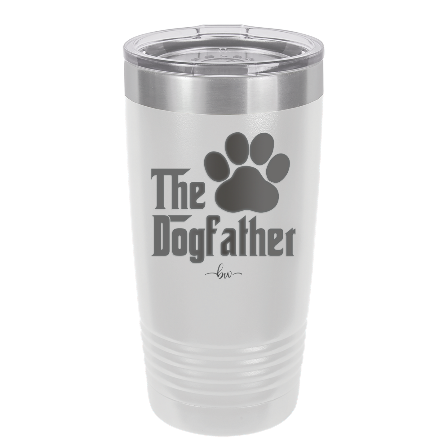 The Dogfather - Laser Engraved Stainless Steel Drinkware - 1019 -