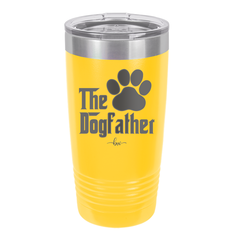 The Dogfather - Laser Engraved Stainless Steel Drinkware - 1019 -