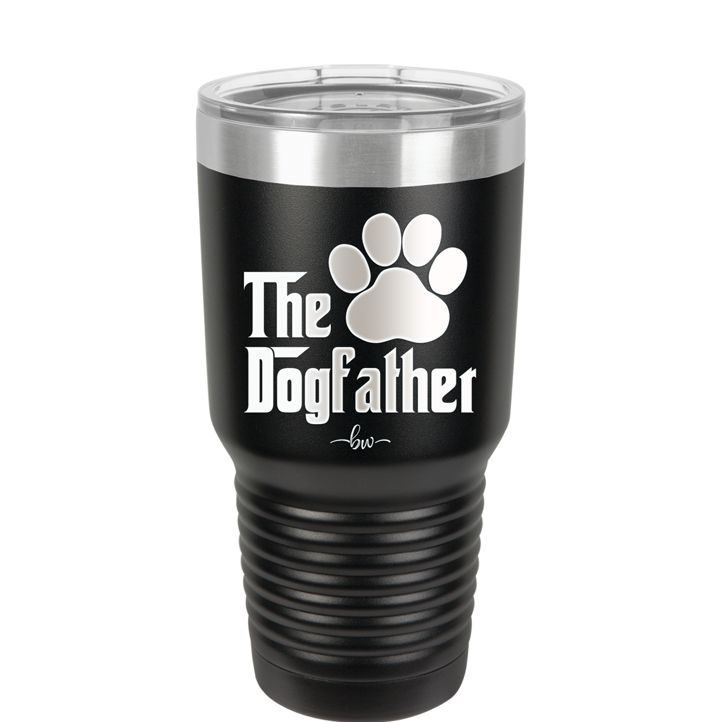 The Dogfather - Laser Engraved Stainless Steel Drinkware - 1019 -