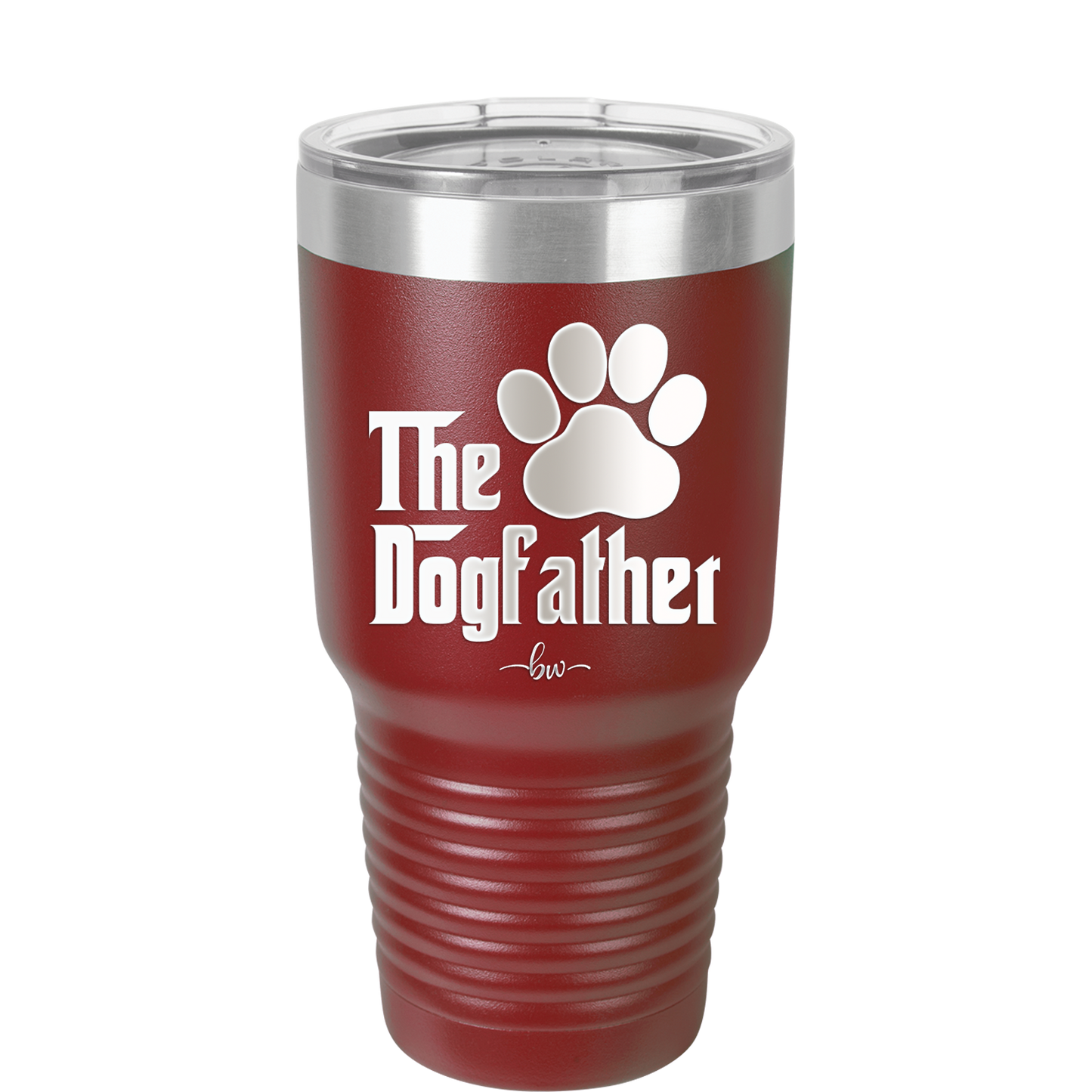 The Dogfather - Laser Engraved Stainless Steel Drinkware - 1019 -