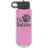 The Dogfather - Laser Engraved Stainless Steel Drinkware - 1019 -