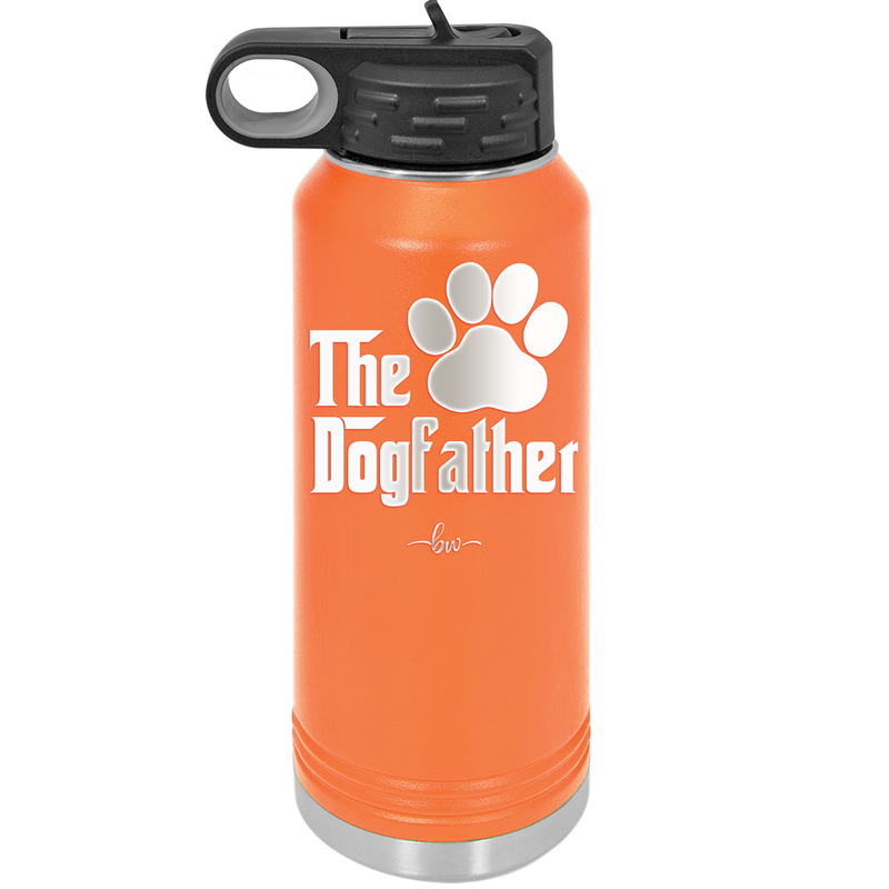 The Dogfather - Laser Engraved Stainless Steel Drinkware - 1019 -