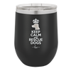 Keep Calm and Rescue Dogs - Laser Engraved Stainless Steel Drinkware - 1029 -