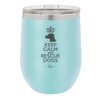 Keep Calm and Rescue Dogs - Laser Engraved Stainless Steel Drinkware - 1029 -