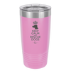 Keep Calm and Rescue Dogs - Laser Engraved Stainless Steel Drinkware - 1029 -