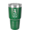 Keep Calm and Rescue Dogs - Laser Engraved Stainless Steel Drinkware - 1029 -