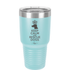 Keep Calm and Rescue Dogs - Laser Engraved Stainless Steel Drinkware - 1029 -