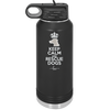 Keep Calm and Rescue Dogs - Laser Engraved Stainless Steel Drinkware - 1029 -