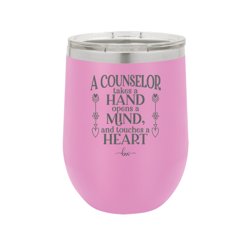 A Counselor Takes a Hand - Laser Engraved Stainless Steel Drinkware - 1031 -