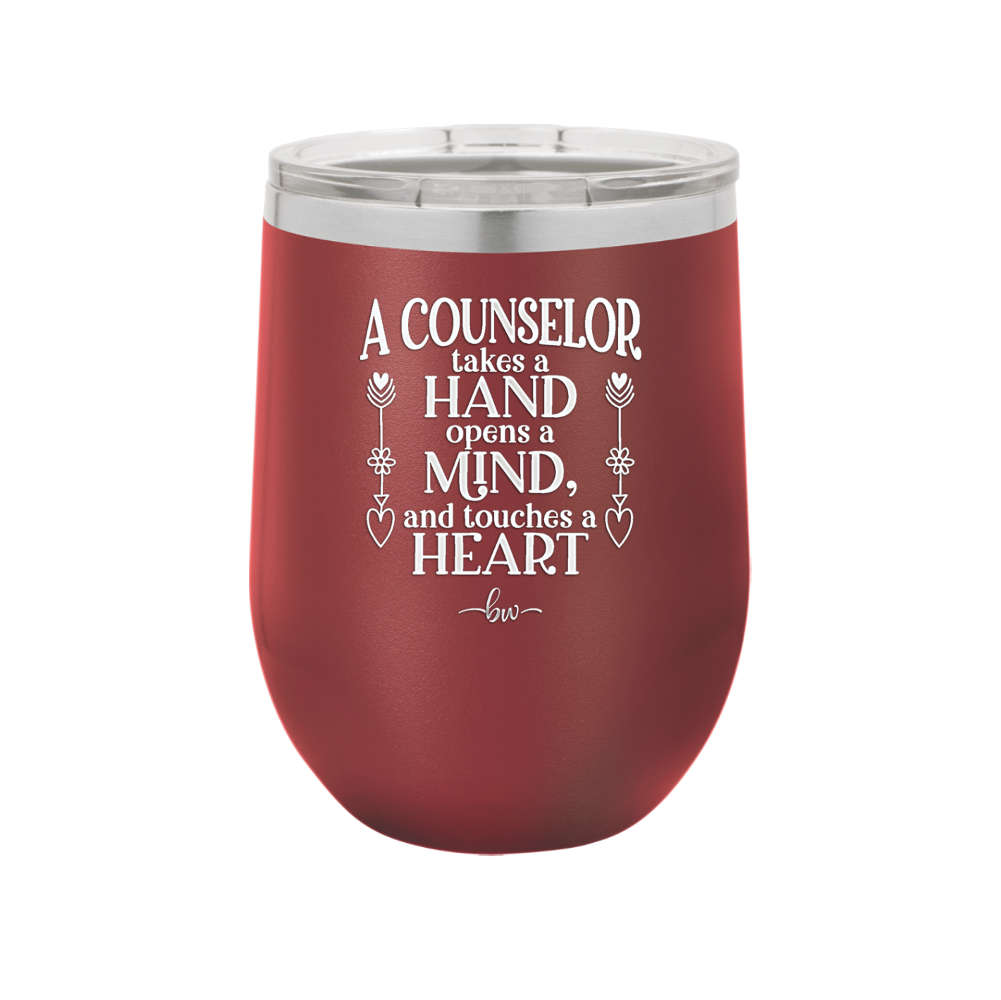 A Counselor Takes a Hand - Laser Engraved Stainless Steel Drinkware - 1031 -