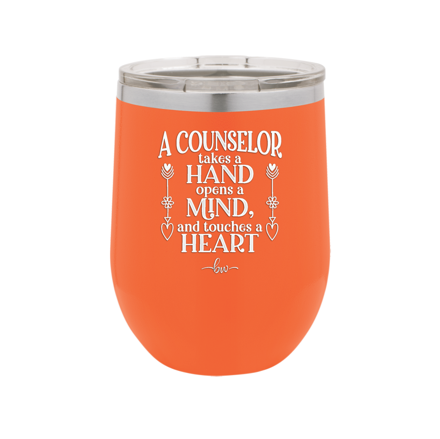 A Counselor Takes a Hand - Laser Engraved Stainless Steel Drinkware - 1031 -