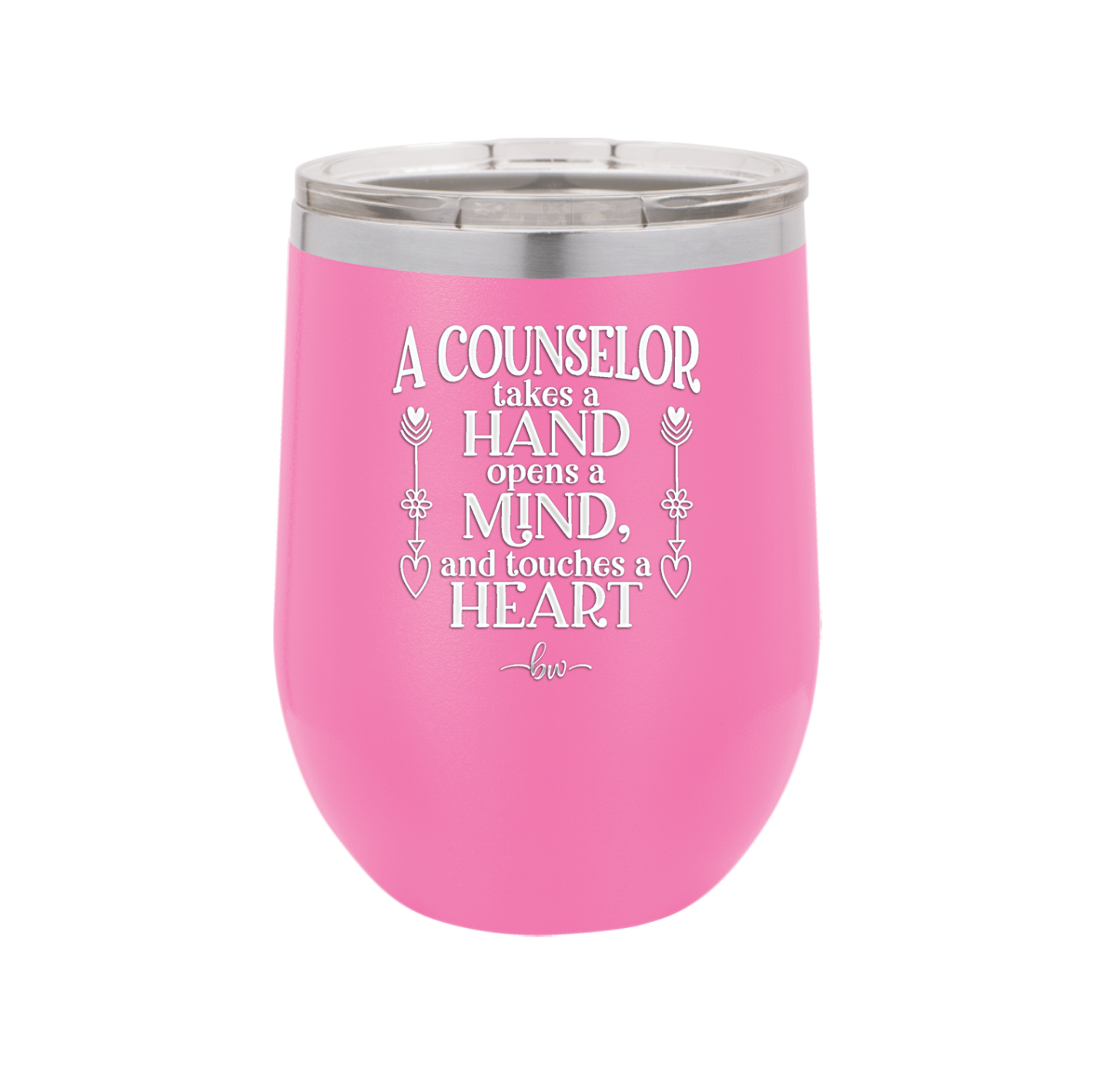 A Counselor Takes a Hand - Laser Engraved Stainless Steel Drinkware - 1031 -