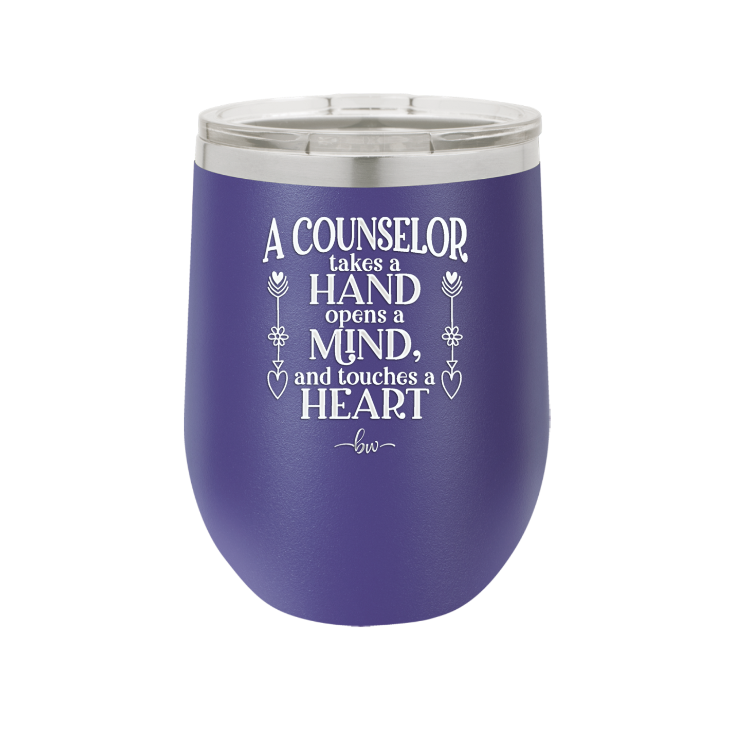 A Counselor Takes a Hand - Laser Engraved Stainless Steel Drinkware - 1031 -
