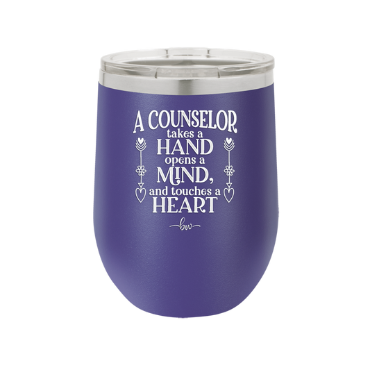 A Counselor Takes a Hand - Laser Engraved Stainless Steel Drinkware - 1031 -