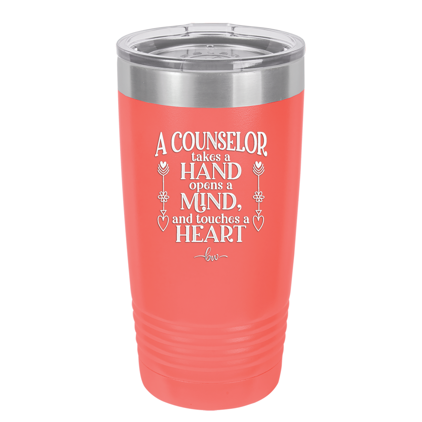 A Counselor Takes a Hand - Laser Engraved Stainless Steel Drinkware - 1031 -