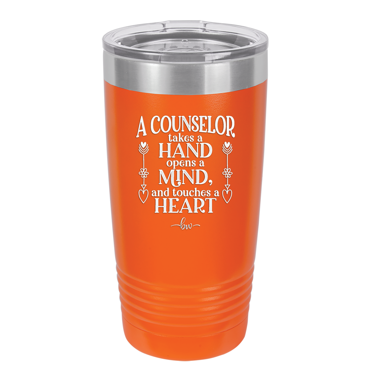 A Counselor Takes a Hand - Laser Engraved Stainless Steel Drinkware - 1031 -