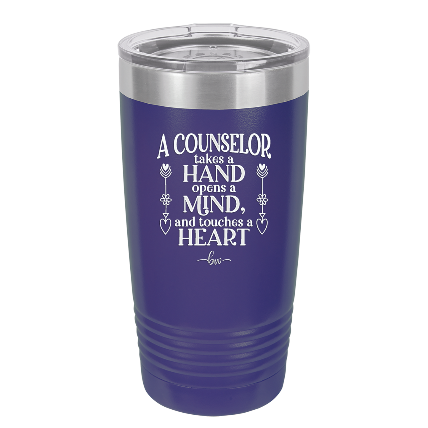 A Counselor Takes a Hand - Laser Engraved Stainless Steel Drinkware - 1031 -