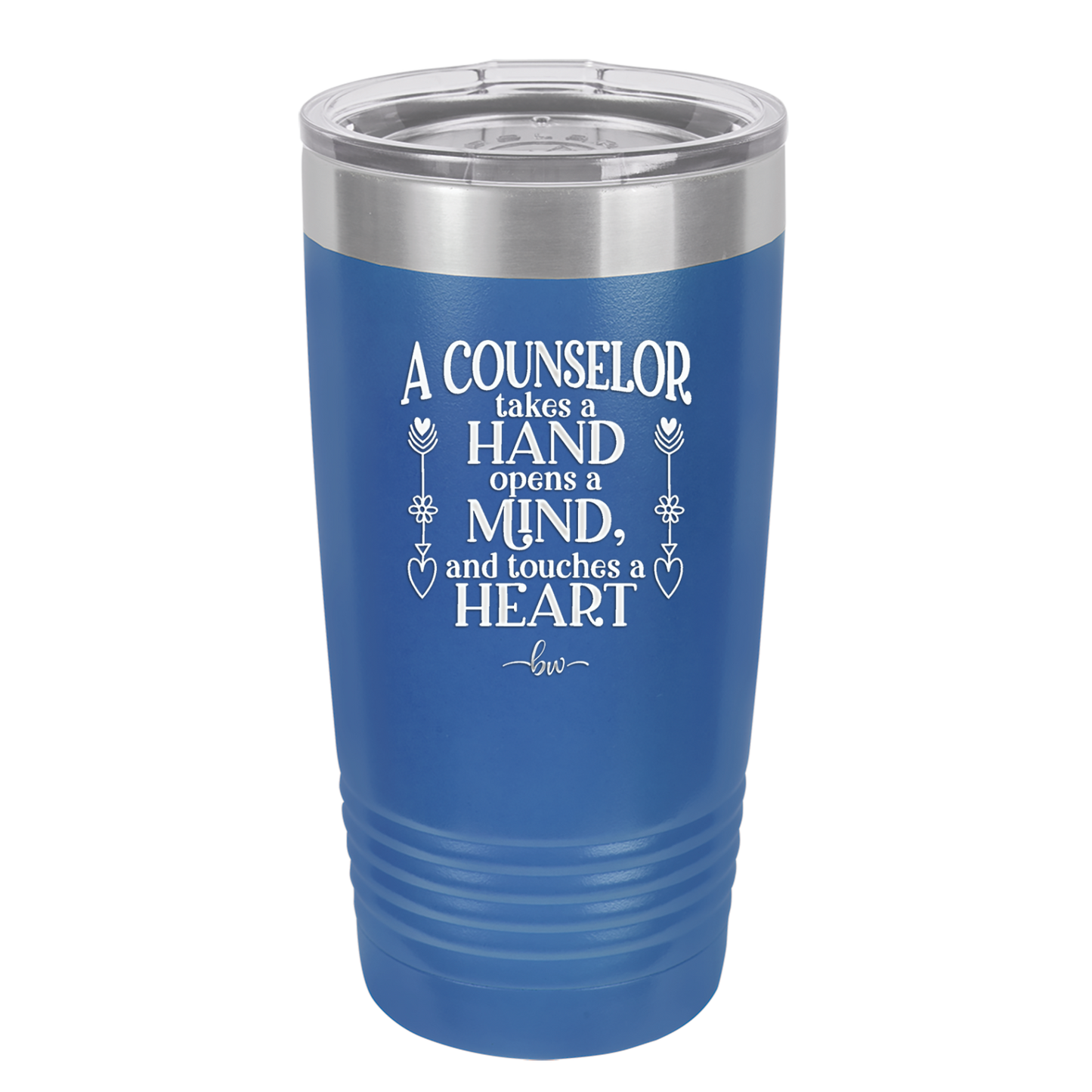 A Counselor Takes a Hand - Laser Engraved Stainless Steel Drinkware - 1031 -