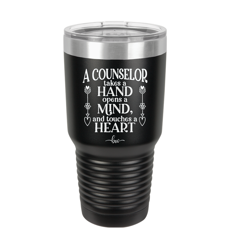 A Counselor Takes a Hand - Laser Engraved Stainless Steel Drinkware - 1031 -