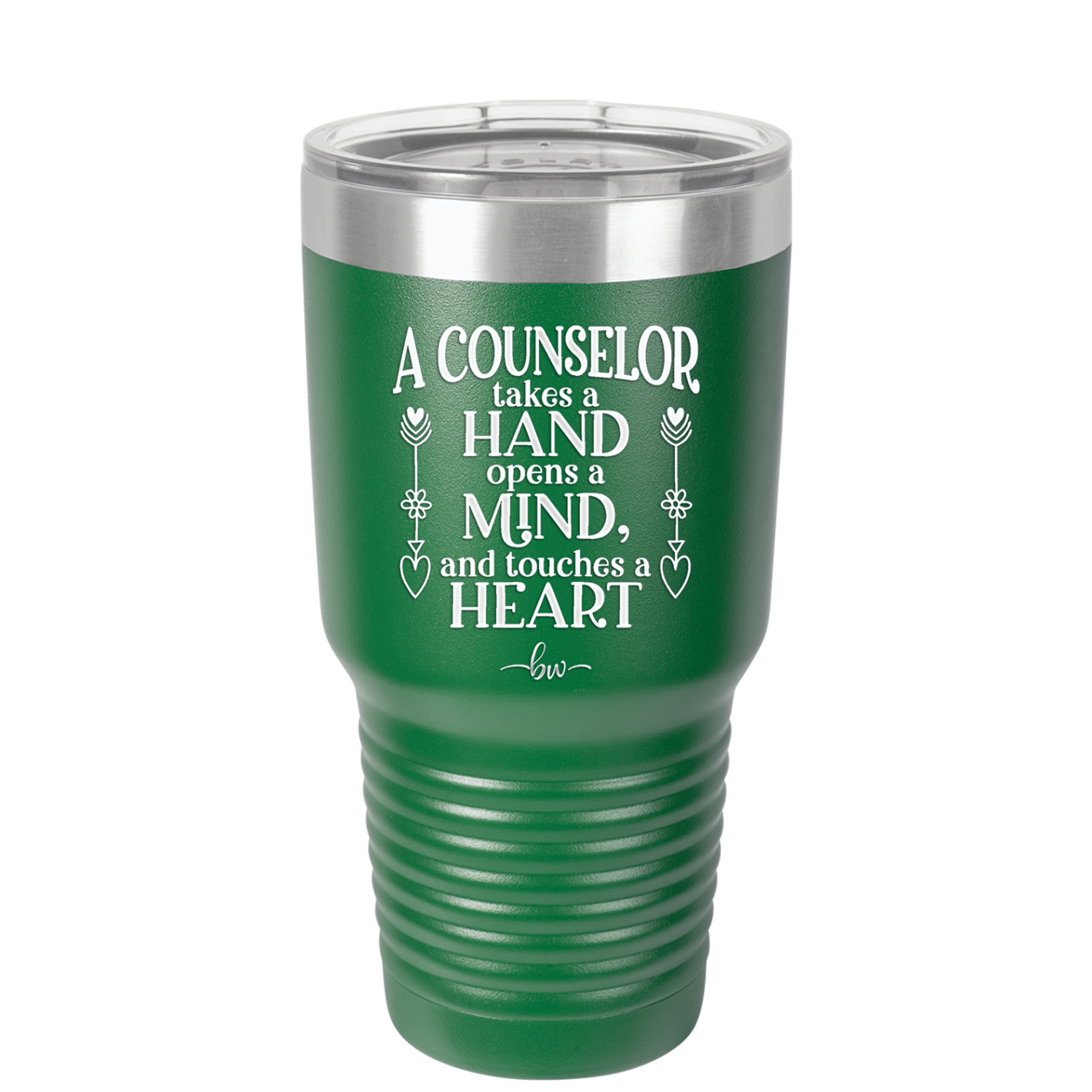 A Counselor Takes a Hand - Laser Engraved Stainless Steel Drinkware - 1031 -