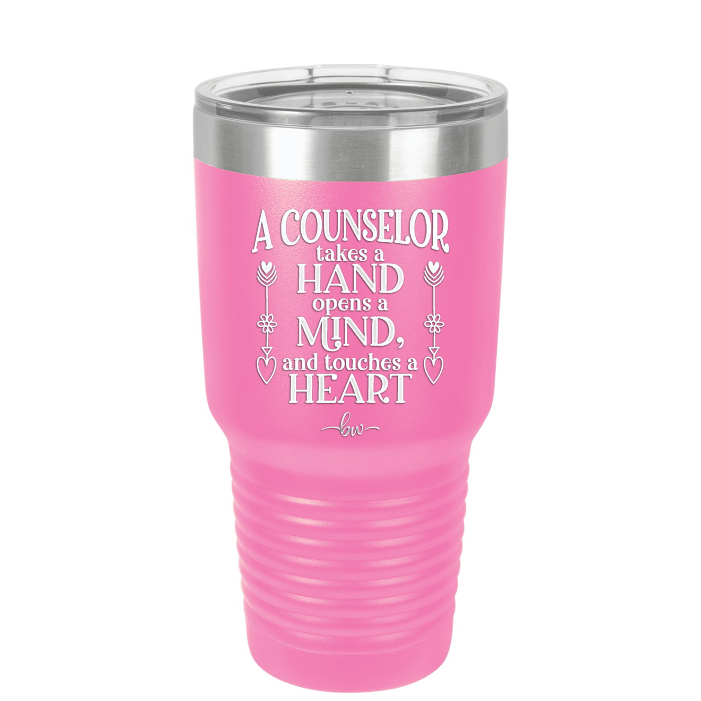 A Counselor Takes a Hand - Laser Engraved Stainless Steel Drinkware - 1031 -