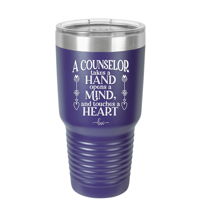 A Counselor Takes a Hand - Laser Engraved Stainless Steel Drinkware - 1031 -