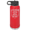 A Counselor Takes a Hand - Laser Engraved Stainless Steel Drinkware - 1031 -