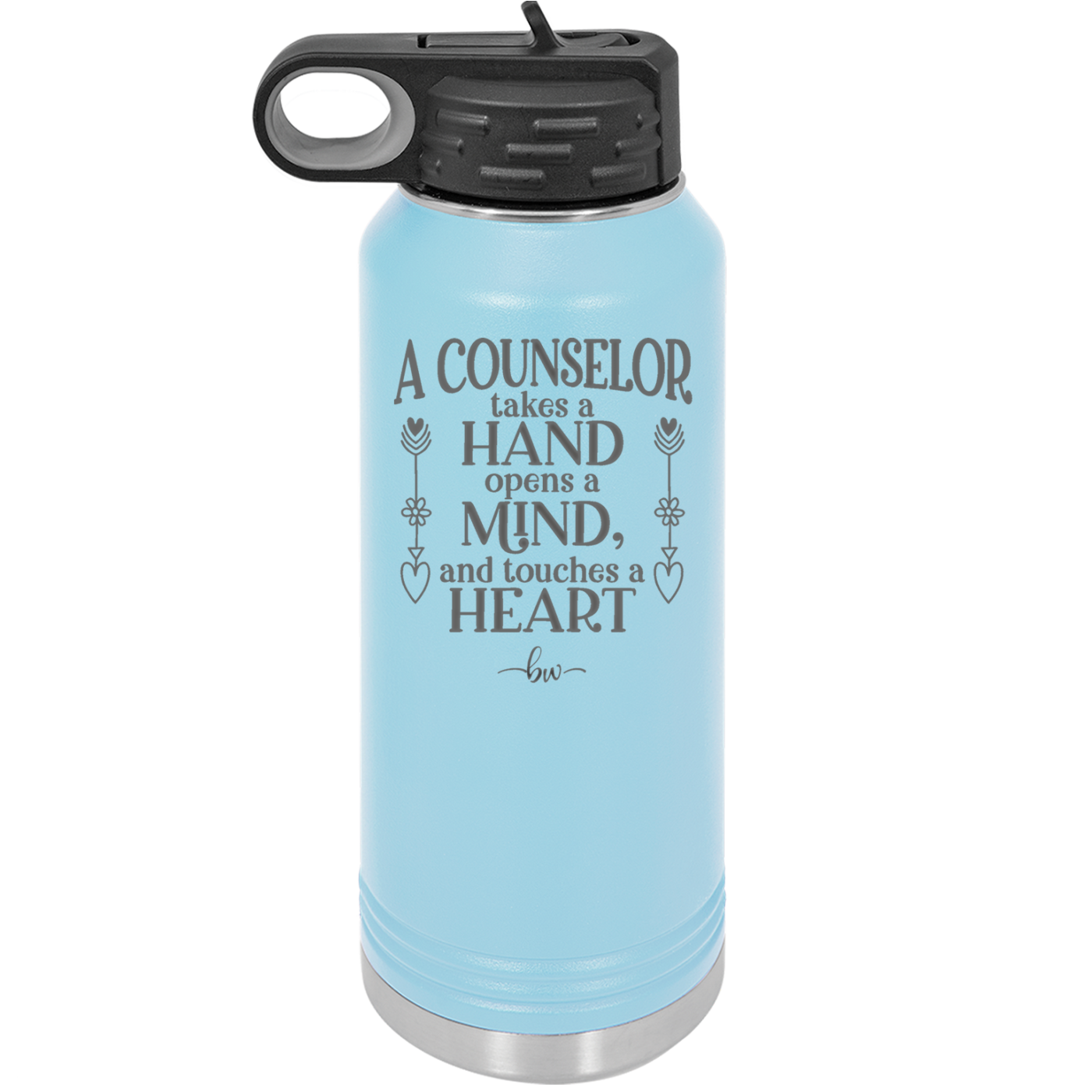 A Counselor Takes a Hand - Laser Engraved Stainless Steel Drinkware - 1031 -