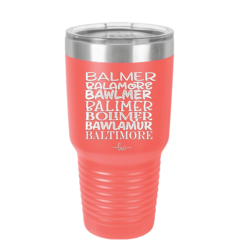 Balmer Baltimore - Laser Engraved Stainless Steel Drinkware - 1032 -