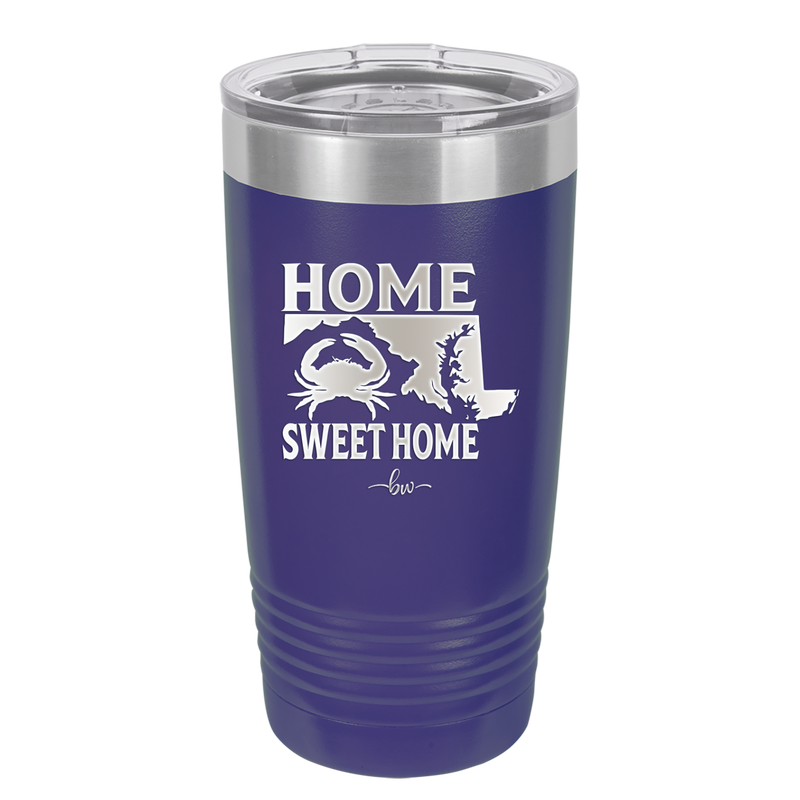 Home Sweet Home Maryland - Laser Engraved Stainless Steel Drinkware - 1033 -