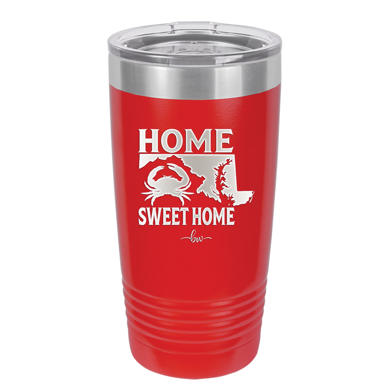 Home Sweet Home Maryland - Laser Engraved Stainless Steel Drinkware - 1033 -