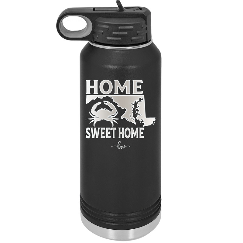 Home Sweet Home Maryland - Laser Engraved Stainless Steel Drinkware - 1033 -