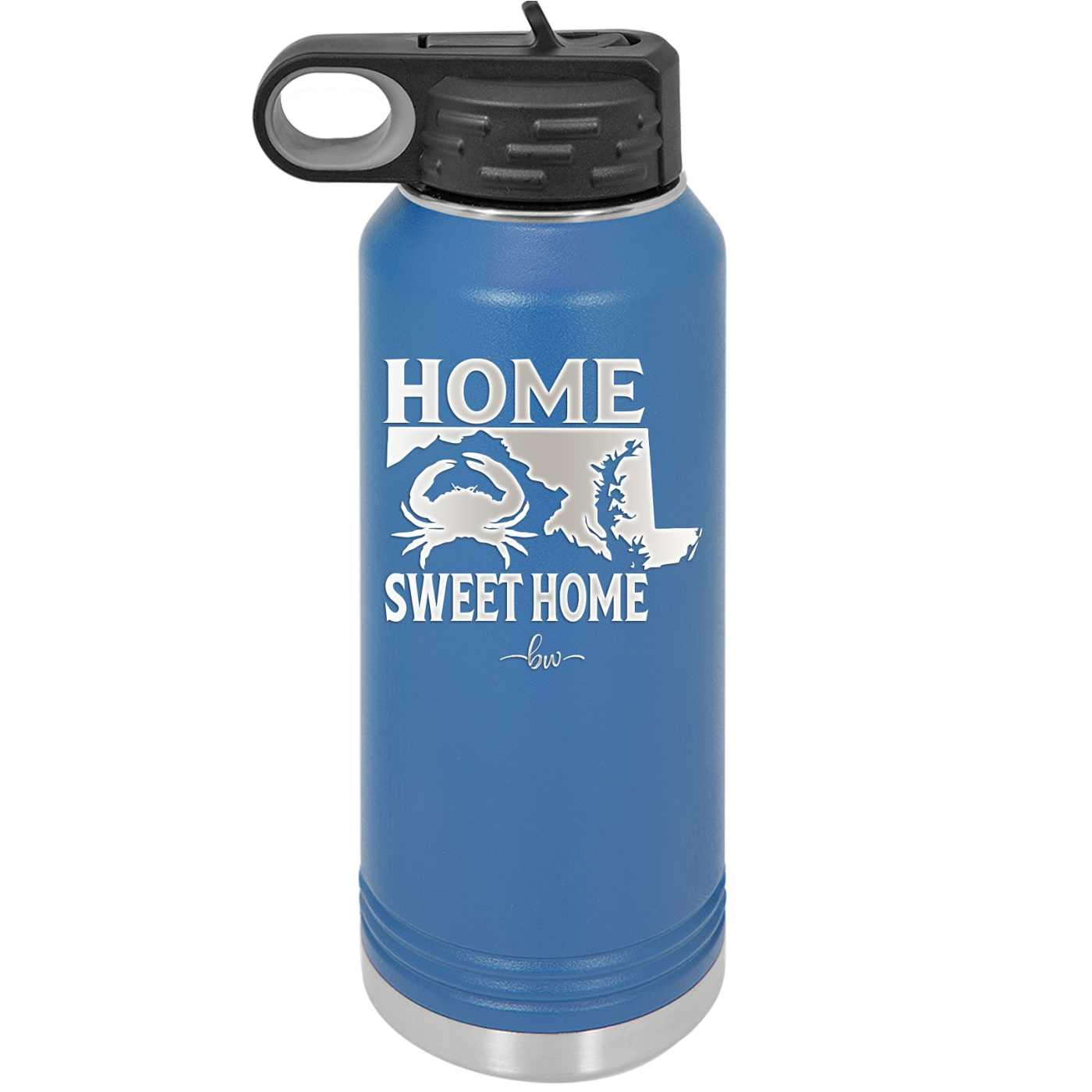 Home Sweet Home Maryland - Laser Engraved Stainless Steel Drinkware - 1033 -