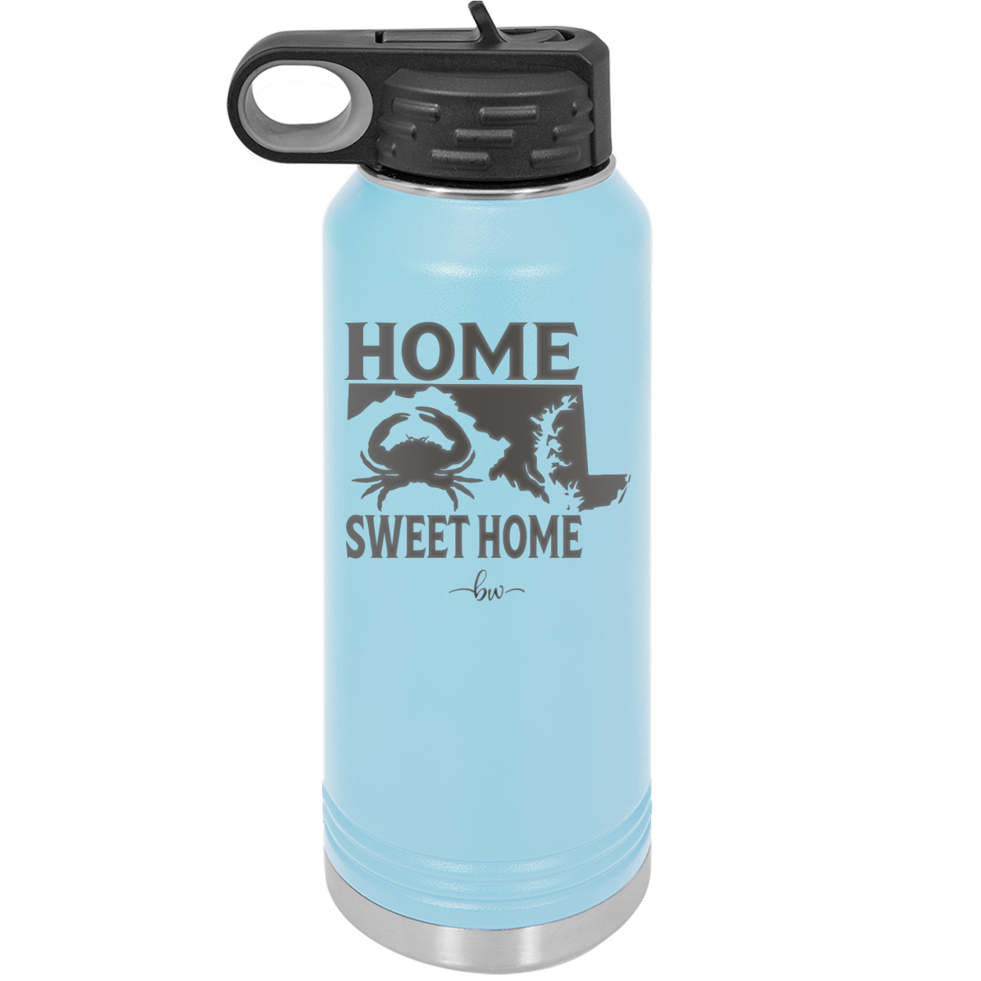 Home Sweet Home Maryland - Laser Engraved Stainless Steel Drinkware - 1033 -