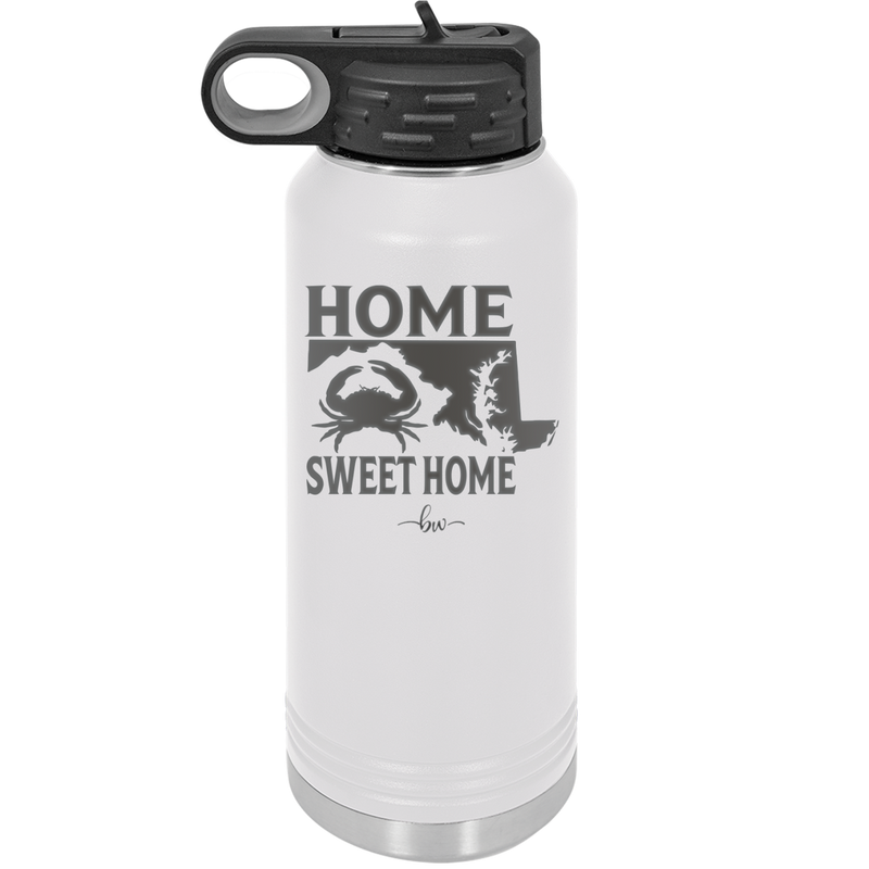 Home Sweet Home Maryland - Laser Engraved Stainless Steel Drinkware - 1033 -