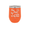 Sun Sand and a Drink in My Hand - Laser Engraved Stainless Steel Drinkware - 1034 -