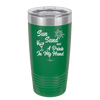 Sun Sand and a Drink in My Hand - Laser Engraved Stainless Steel Drinkware - 1034 -