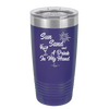 Sun Sand and a Drink in My Hand - Laser Engraved Stainless Steel Drinkware - 1034 -