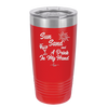 Sun Sand and a Drink in My Hand - Laser Engraved Stainless Steel Drinkware - 1034 -