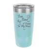 Sun Sand and a Drink in My Hand - Laser Engraved Stainless Steel Drinkware - 1034 -