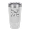 Sun Sand and a Drink in My Hand - Laser Engraved Stainless Steel Drinkware - 1034 -