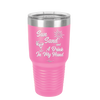 Sun Sand and a Drink in My Hand - Laser Engraved Stainless Steel Drinkware - 1034 -