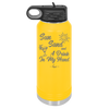 Sun Sand and a Drink in My Hand - Laser Engraved Stainless Steel Drinkware - 1034 -