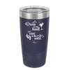Drink in My Hand, Toes in the Sand - Laser Engraved Stainless Steel Drinkware - 1035 -