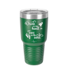 Drink in My Hand, Toes in the Sand - Laser Engraved Stainless Steel Drinkware - 1035 -
