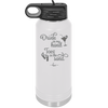 Drink in My Hand, Toes in the Sand - Laser Engraved Stainless Steel Drinkware - 1035 -