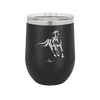 Running Horse - Laser Engraved Stainless Steel Drinkware - 1037 -