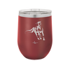 Running Horse - Laser Engraved Stainless Steel Drinkware - 1037 -
